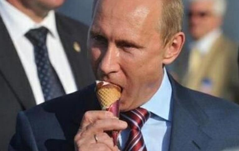 俄冰淇淋在华火热 普京代言冰淇淋受追捧在中国