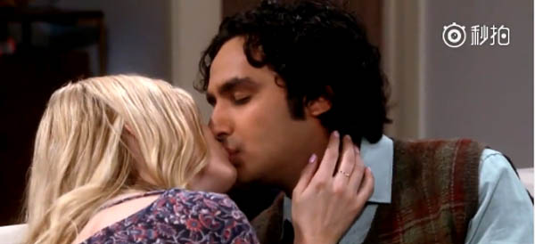 生活大爆炸第十一季13集预告 raj拥吻女友竟是破产姐妹Caroline
