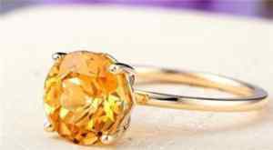 黄水晶代表什么 黄水晶戒指寓意是什么？象征快乐与健康