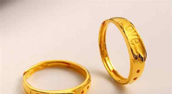 黄金结婚戒指 婚戒可以买黄金的吗 婚戒买黄金的好吗