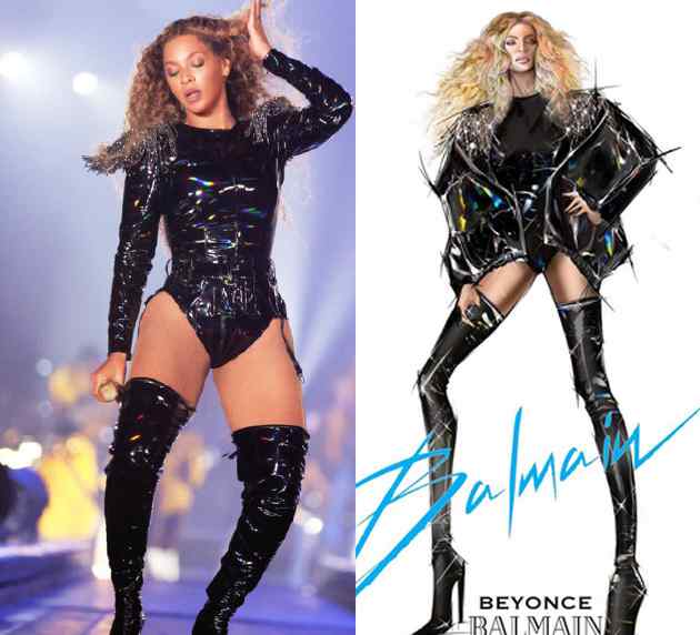 巴尔曼官网 Beyonce与Balmain推出合作系列