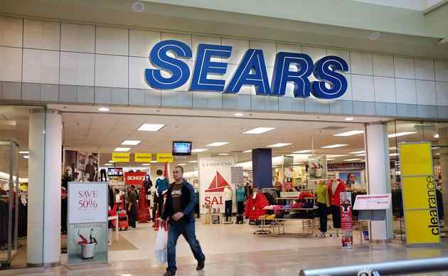 sears 百货店祖师爷Sears申请破产 市值约剩十年前1%