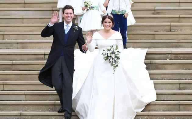 尤金妮公主 英国尤金妮公主大婚从婚纱到婚鞋全部支持英国本土设计