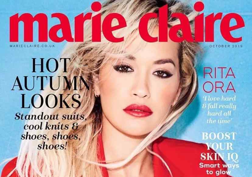 嘉人 英国版嘉人《Marie Claire》将停止发售纸质杂志