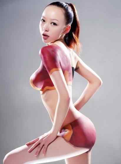 人体艺术鮱图 人体美女鲍56，似鲍鱼美女喷血大胆人体艺术写真！