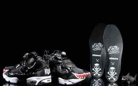 锐步球鞋 atmos bounty hunter与reebok联名鲨鱼运动鞋在哪买_多少钱？