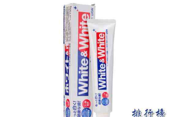 哪款牙膏美白效果好 ​十大美白牙膏品牌排行榜 哪款牙膏美白效果最好