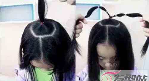 女孩头发扎法图片方法 女孩发型绑扎方法图解 简单易学小女孩扎发教程