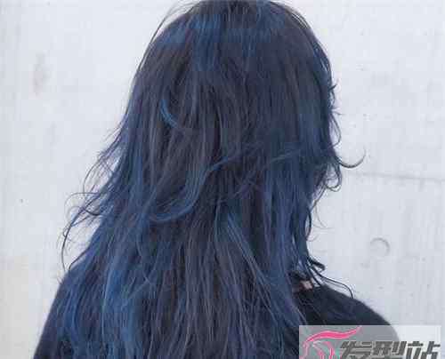 雾霾蓝头发 你的发色已过时 今年流行雾霾蓝发色