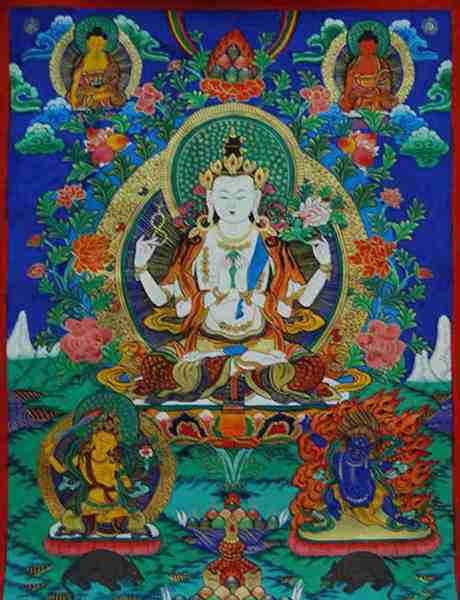 唐卡是什么 唐卡是什么，藏传佛教和本教作品!
