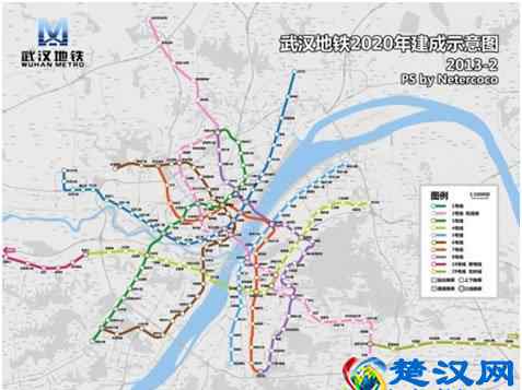 武汉轻轨 武汉地铁规划图完整版，2020武汉地铁最新规划图